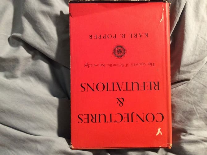 Cover of Conjectures and Refutations The Growth of Scientific Knowledge