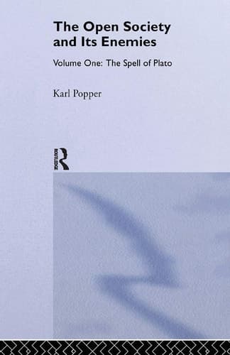 Cover of The Open Society and Its Enemies: The spell of Plato