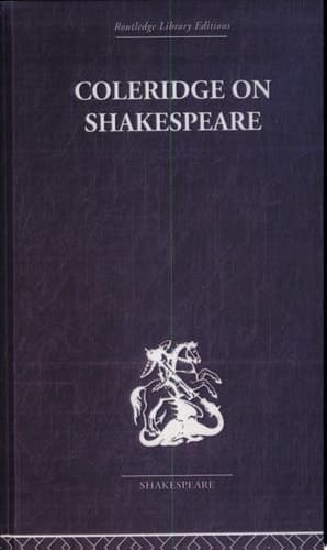 Cover of Coleridge on Shakespeare The Text of the Lectures of 1811-12