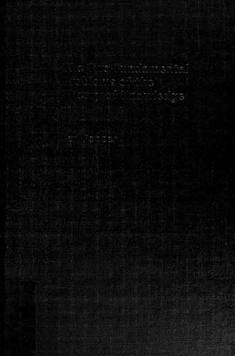 Cover of The Two Fundamental Problems of the Theory of Knowledge