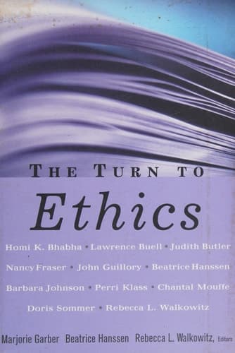 Cover of The Turn to Ethics