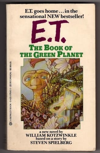 Cover of E.T., the Book of the Green Planet A New Novel