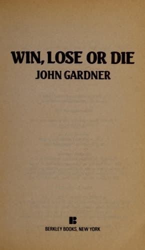 Cover of Win, Lose Or Die