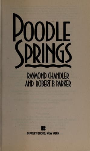 Cover of Poodle Springs