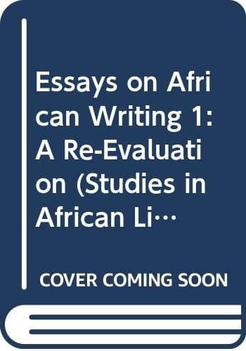 Cover of Essays on African Writing
