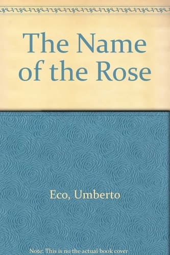 Cover of The Name of the Rose