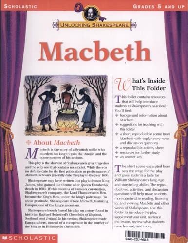 Cover of Macbeth