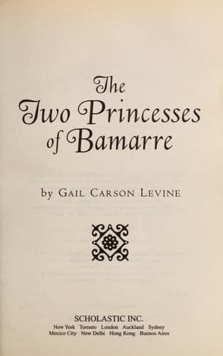 Cover of The Two Princesses of Bamarre