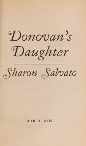 Cover of Donovan's Daughter