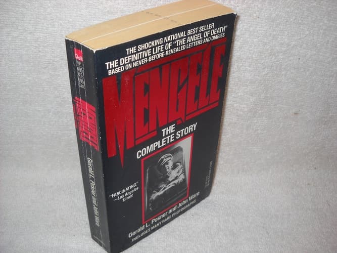 Cover of Mengele The Complete Story
