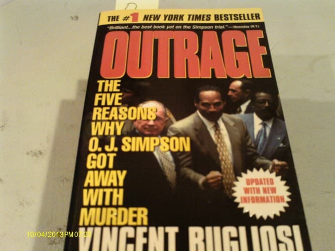Cover of Outrage The Five Reasons Why O. J. Simpson Got Away With Murder