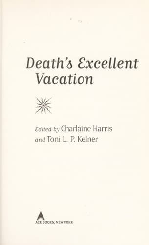 Cover of Death's Excellent Vacation
