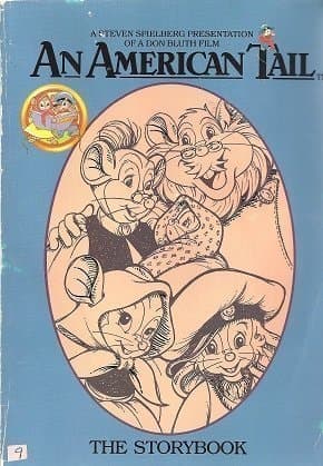 Cover of An American Tail The storybook
