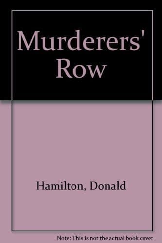 Cover of Murderer's Row