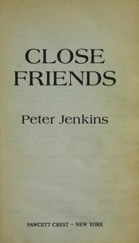 Cover of Close Friends