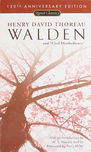 Cover of Walden Or Life in the Woods And "On the Duty of Civil Disobedience"