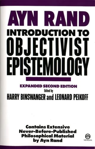 Cover of Introduction to Objectivist Epistemology Expanded Second Edition