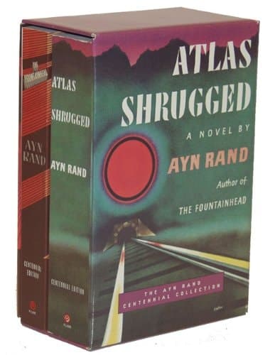 Cover of The Ayn Rand Centennial Collection 2 Volume Boxed Set