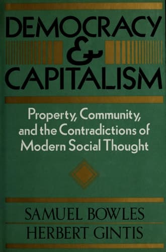 Cover of Democracy & Capitalism