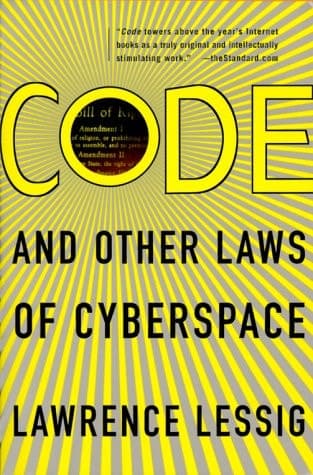 Cover of Code: And Other Laws Of Cyberspace