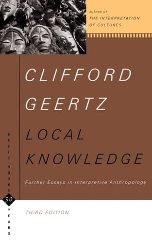 Cover of Local Knowledge Further Essays In Interpretive Anthropology