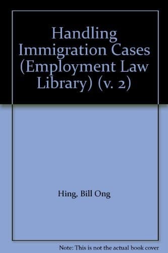 Cover of Handling Immigration Cases (Employment Law Library)