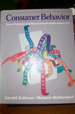 Cover of Consumer Behavior Basic Findings and Management Implications