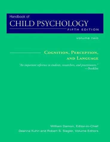 Cover of Handbook of Child Psychology, Cognition, Perception, and Language