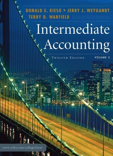 Cover of Intermediate Accounting, Volume 2