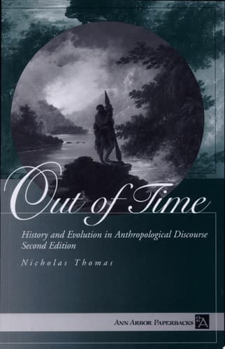 Cover of Out of Time History and Evolution in Anthropological Discourse