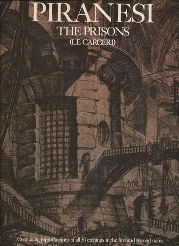 Cover of Giovanni Ba[t]tista Piranesi The Prisons (le Carceri)
