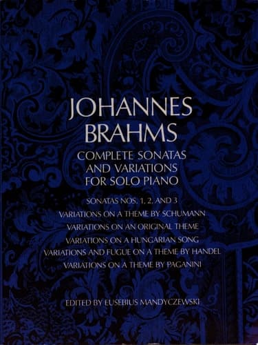 Cover of Complete sonatas and variations, for solo piano
