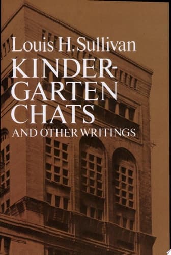 Cover of Kindergarten Chats and Other Writings