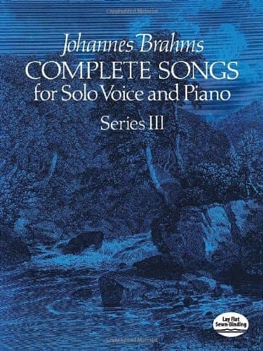 Cover of Complete Songs for Solo Voice and Piano, Series III (Dover Song Collections)