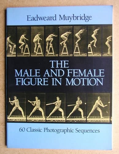 Cover of The Male and Female Figure in Motion: 60 Classic Photographic Sequences (Dover Anatomy for Artists)