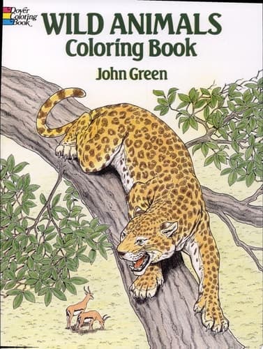 Cover of Wild Animals Coloring Book