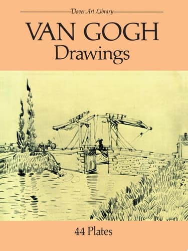 Cover of Van Gogh Drawings 44 Plates