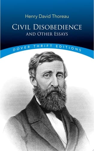 Cover of Civil Disobedience, and Other Essays