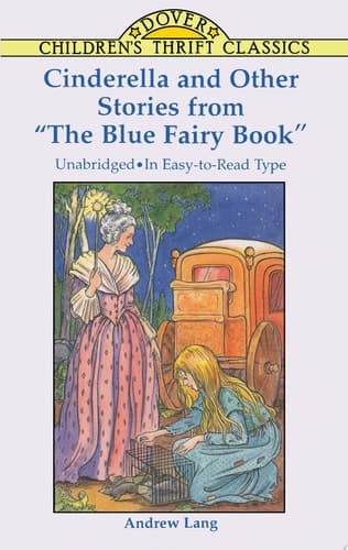 Cover of Cinderella and Other Stories from "The Blue Fairy Book"