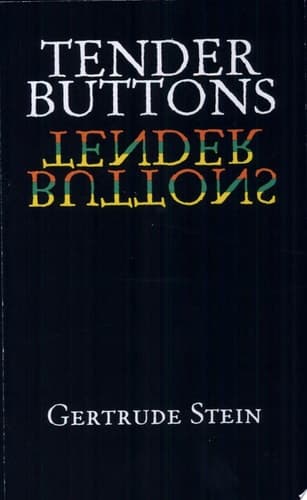 Cover of Tender Buttons Objects, Food, Rooms