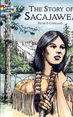 Cover of The Story of Sacajawea Coloring Book
