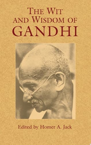 Cover of The Wit and Wisdom of Gandhi