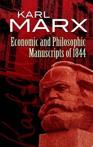 Cover of Economic and Philosophic Manuscripts of 1844