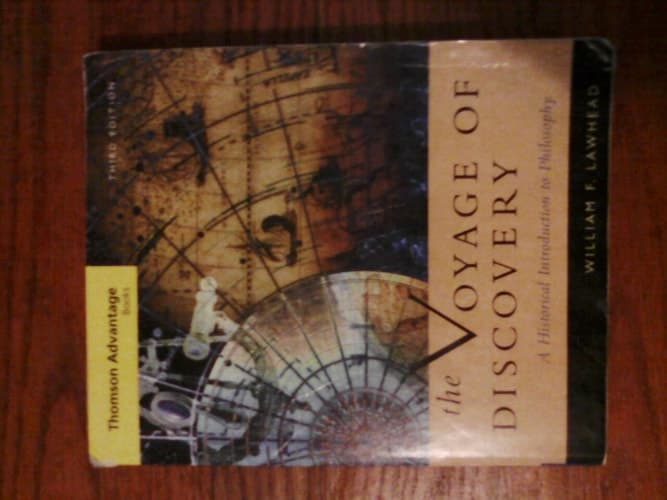Cover of The Voyage of Discovery A Historical Introduction to Philosophy