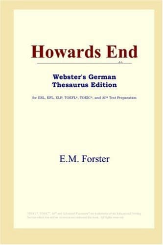 Cover of Howards End (Webster's German Thesaurus Edition)