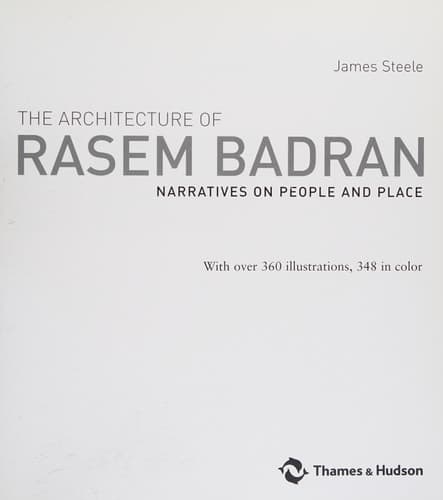 Cover of The Architecture of Rasem Badran Narratives on People and Place