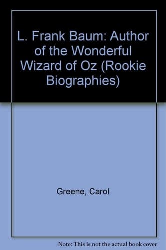 Cover of L. Frank Baum Author of the Wonderful Wizard of OZ