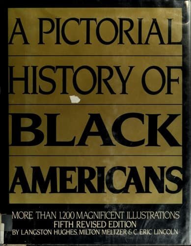 Cover of A Pictorial History of Blackamericans