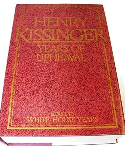 Cover of Years of Upheaval By Herny Kis