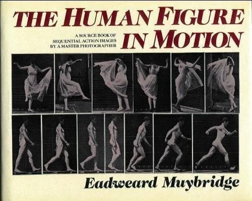 Cover of The Human Figure in Motion A Source Book of Sequential Action Images by a Master Photographer